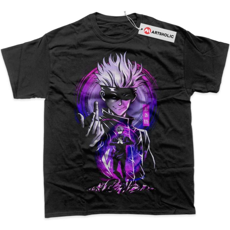 Alternative view of Satoru Gojo Shirt, Jujutsu Kaisen Shirt, Anime Shirt, Graphic Tee