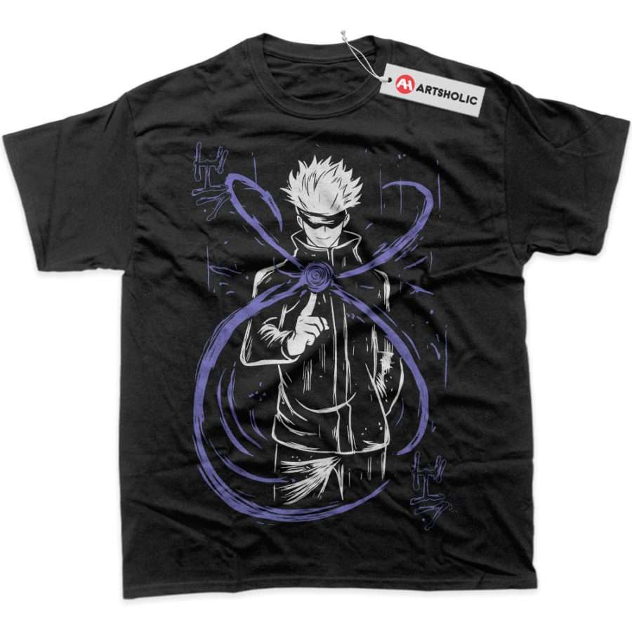 Alternative view of Satoru Gojo Shirt, Jujutsu Kaisen Shirt, Anime Shirt, Graphic Tee