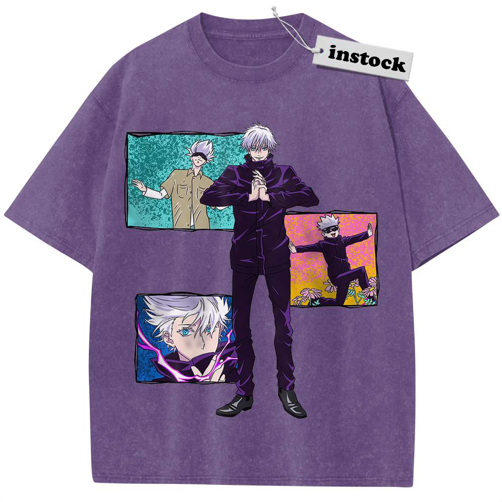 Satoru Gojo Shirt, Jujutsu Kaisen Shirt, Anime Shirt, Vintage T-Shirt