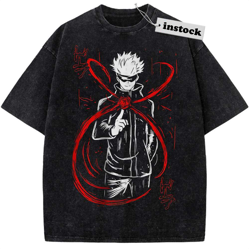 Satoru Gojo Shirt, Jujutsu Kaisen Shirt, Anime Shirt, Vintage T-Shirt