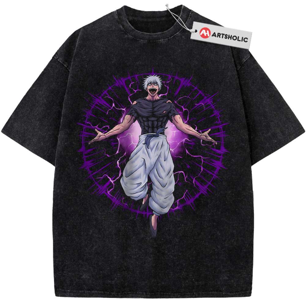 Satoru Gojo Shirt, Jujutsu Kaisen Shirt, Anime Shirt, Vintage T-Shirt