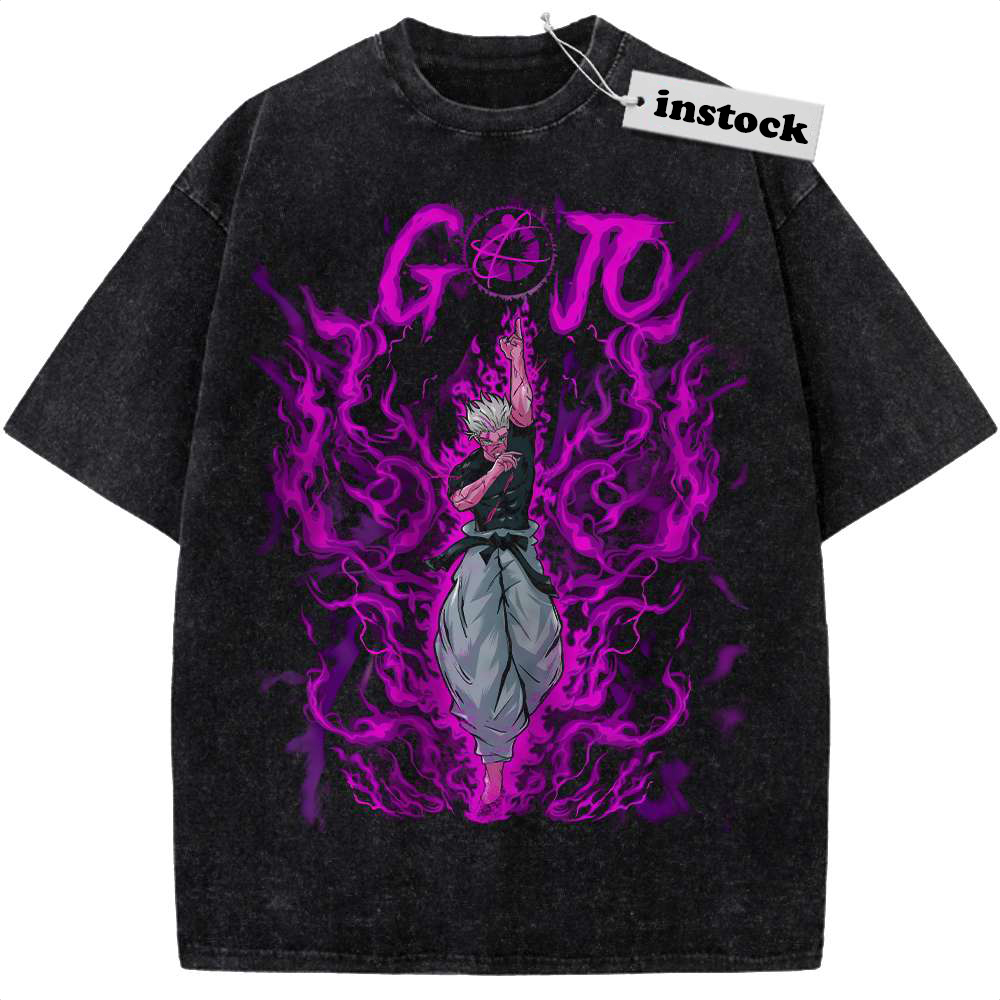 Satoru Gojo Shirt, Jujutsu Kaisen Shirt, Anime Shirt, Vintage T-Shirt