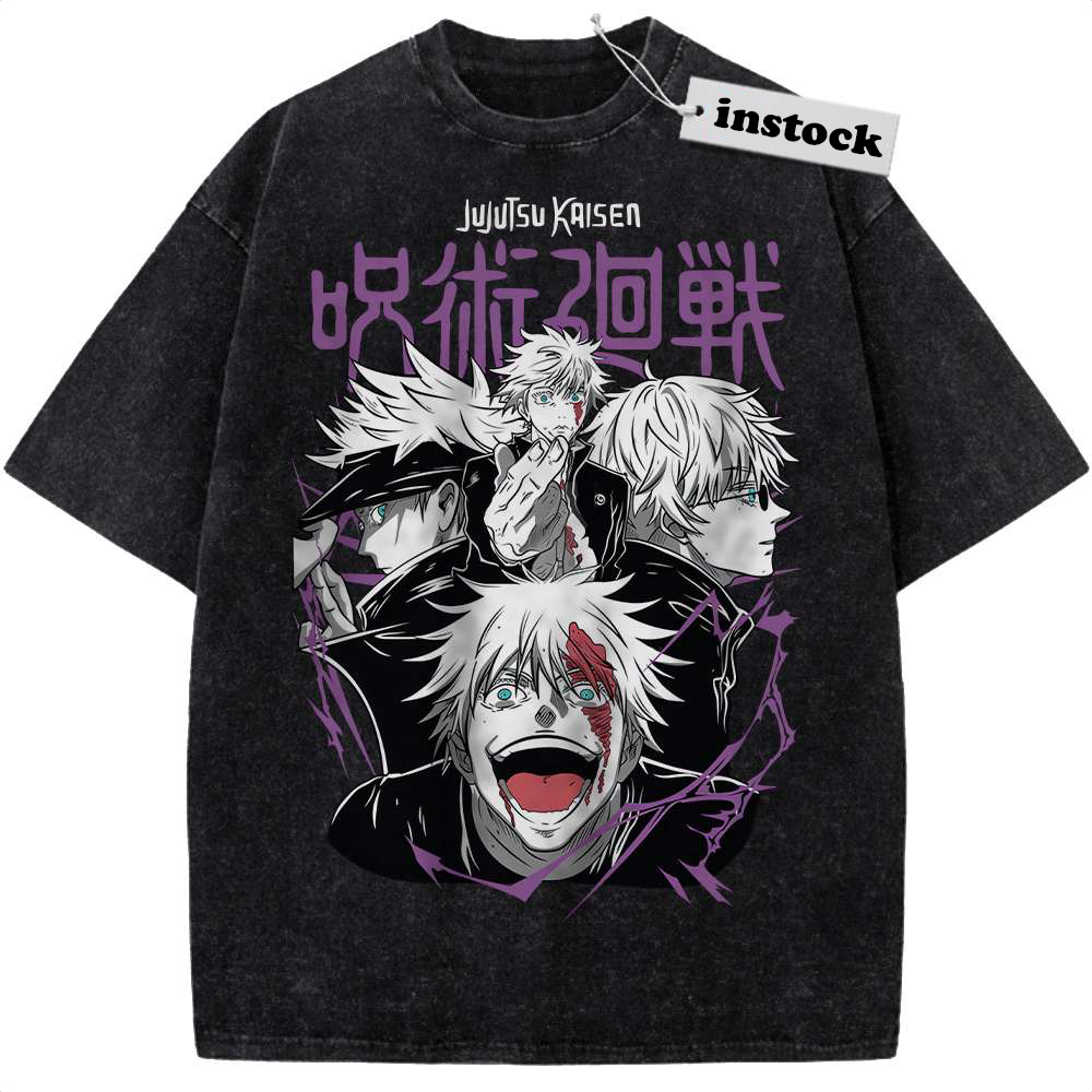 Satoru Gojo Shirt, Jujutsu Kaisen Shirt, Anime Shirt, Vintage T-Shirt