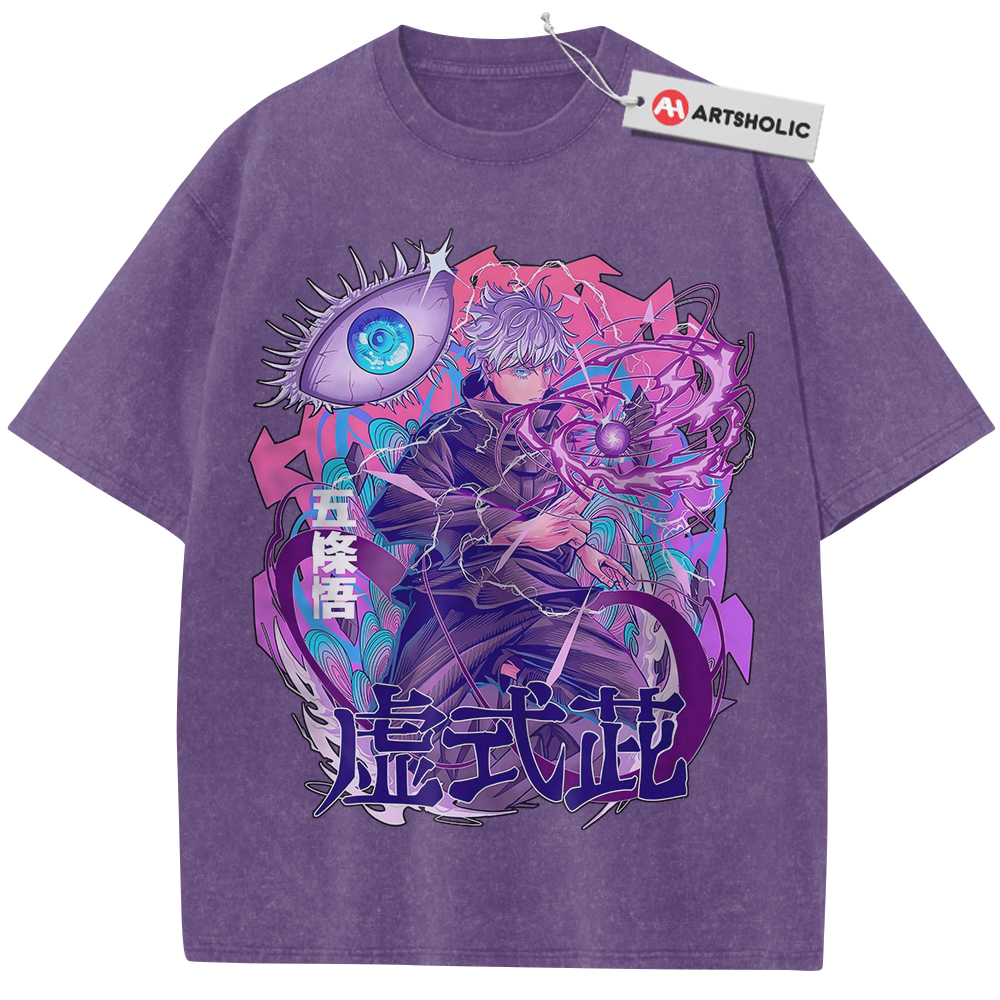 Satoru Gojo Shirt, Jujutsu Kaisen Shirt, Anime Shirt, Vintage Tee