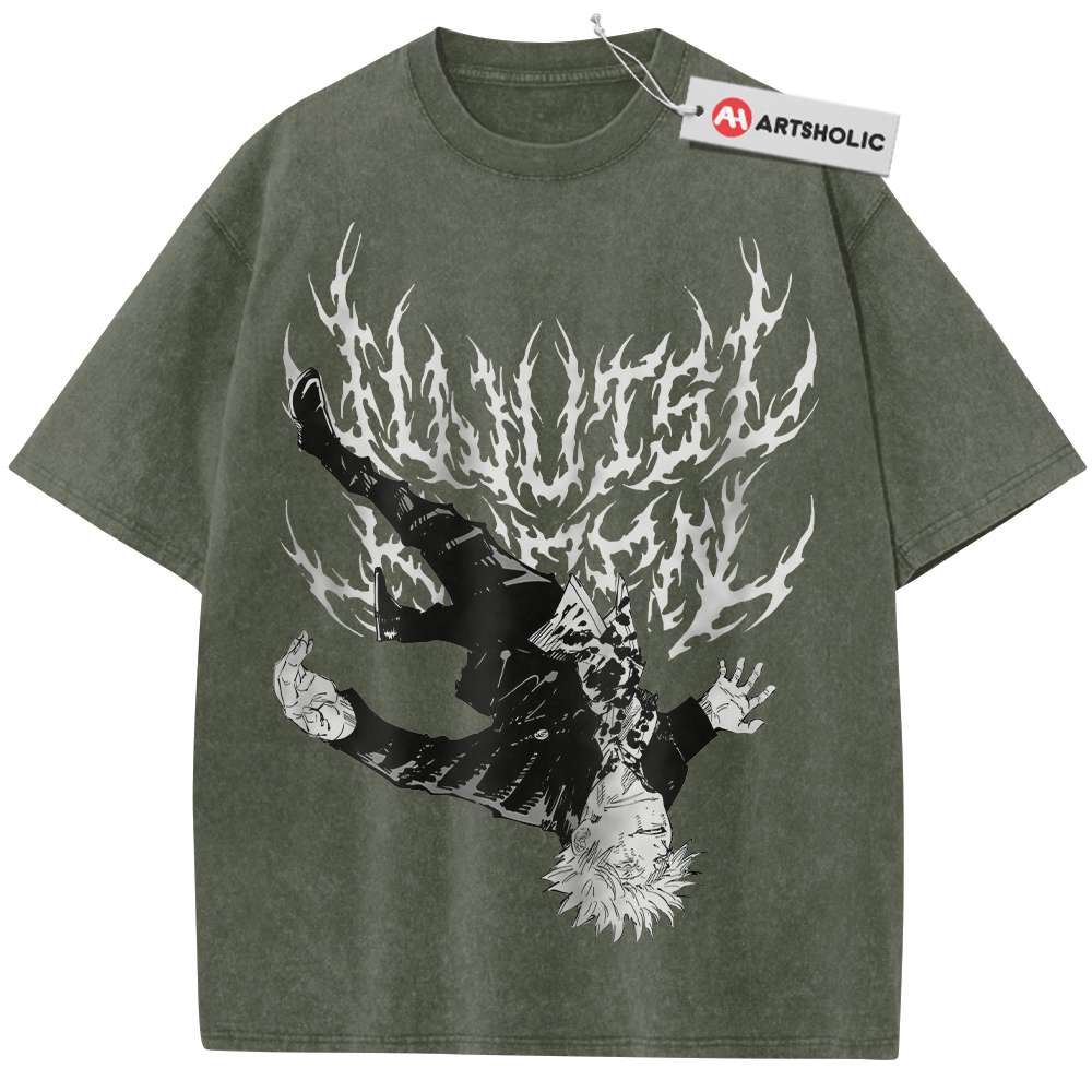Alternative view of Satoru Gojo Shirt, Jujutsu Kaisen Shirt, Anime Shirt, Vintage Tee