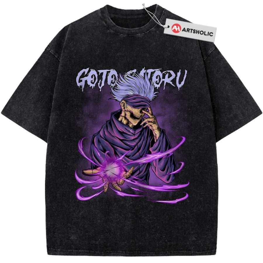 Alternative view of Satoru Gojo Shirt, Jujutsu Kaisen Shirt, Anime Shirt, Vintage Tee
