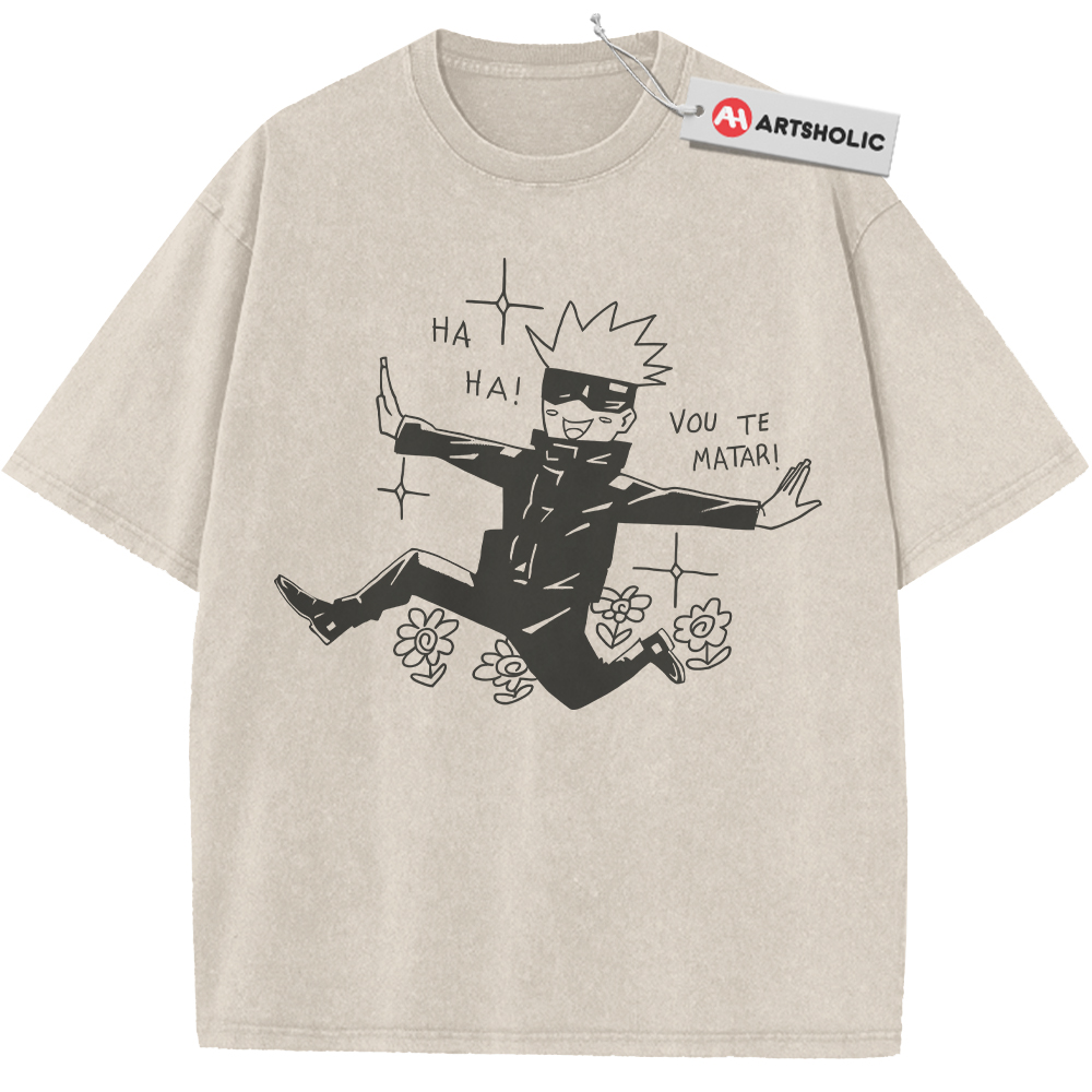 Satoru Gojo Shirt, Jujutsu Kaisen Shirt, Anime Shirt, Vintage Tee