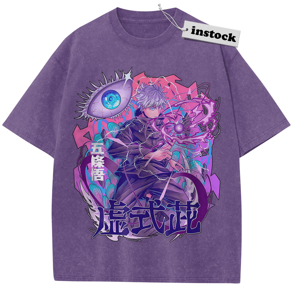 Satoru Gojo Shirt, Jujutsu Kaisen Shirt, Anime Shirt, Vintage Tee