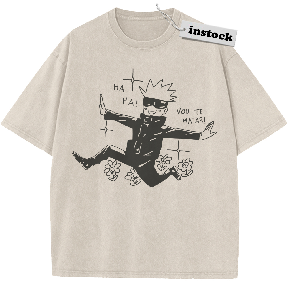 Satoru Gojo Shirt, Jujutsu Kaisen Shirt, Anime Shirt, Vintage Tee