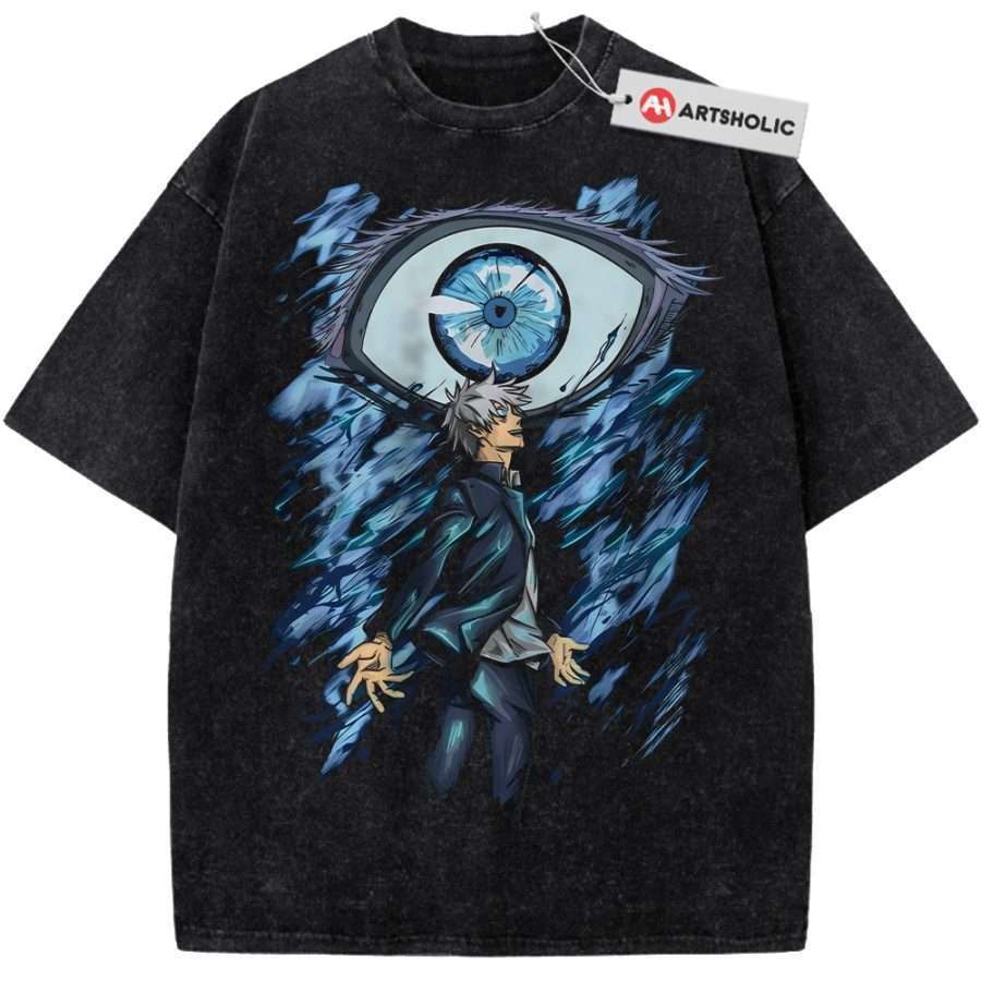 Alternative view of Satoru Gojo Shirt, Jujutsu Kaisen Shirt, Anime Shirt, Vintage Tee