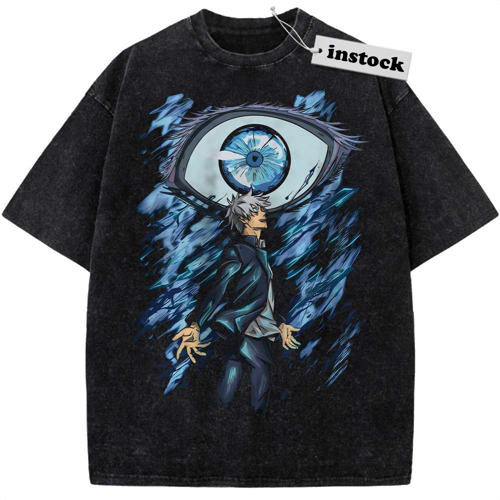 Satoru Gojo Shirt, Jujutsu Kaisen Shirt, Anime Shirt, Vintage Tee