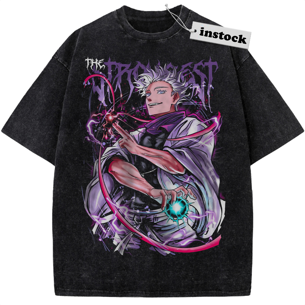 Satoru Gojo Shirt, Jujutsu Kaisen Shirt, Anime Shirt, Vintage Tee