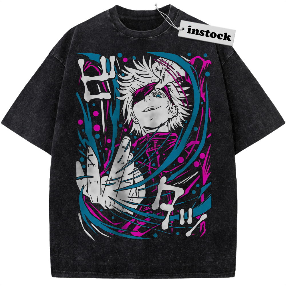 Satoru Gojo Shirt, Jujutsu Kaisen Shirt, Anime Shirt, Vintage Tee