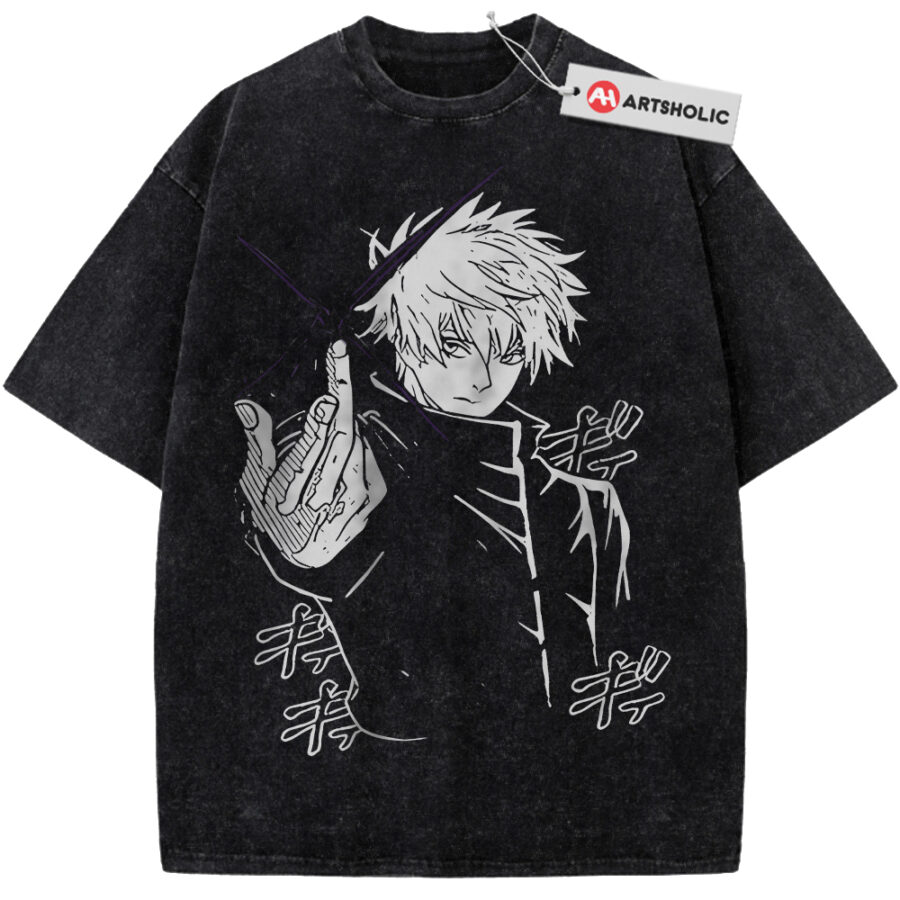 Alternative view of Satoru Gojo Shirt, Jujutsu Kaisen Shirt, Anime Shirt, Vintage Tee