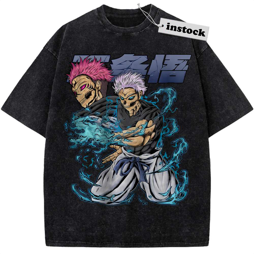 Satoru Gojo Shirt, Sukuna Shirt, Jujutsu Kaisen Shirt, Anime Shirt, Vintage Tee