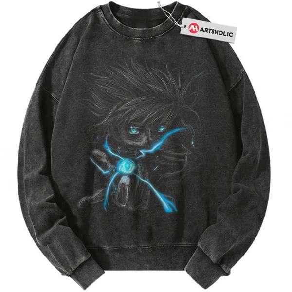 Satoru Gojo Sweatshirt, Jujutsu Kaisen Sweatshirt, Anime Sweatshirt, Vintage Sweater