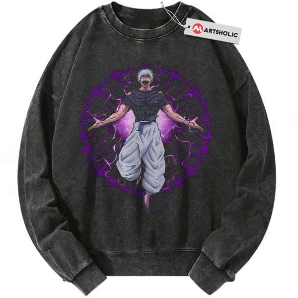 Satoru Gojo Sweatshirt, Jujutsu Kaisen Sweatshirt, Anime Sweatshirt, Vintage Sweatshirt