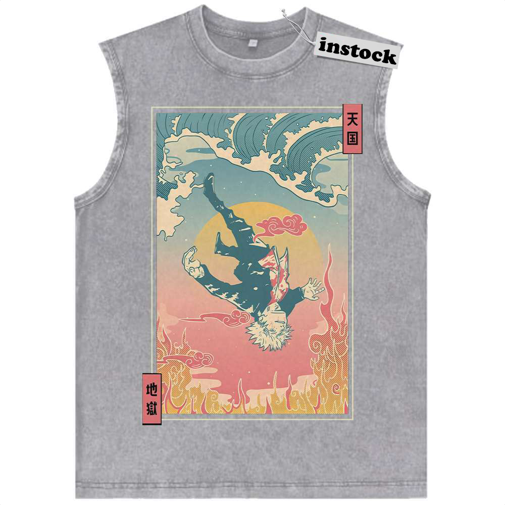 Satoru Gojo Tank Top, Jujutsu Kaisen Tank Top, Anime Tank Top, Vintage Tank Top