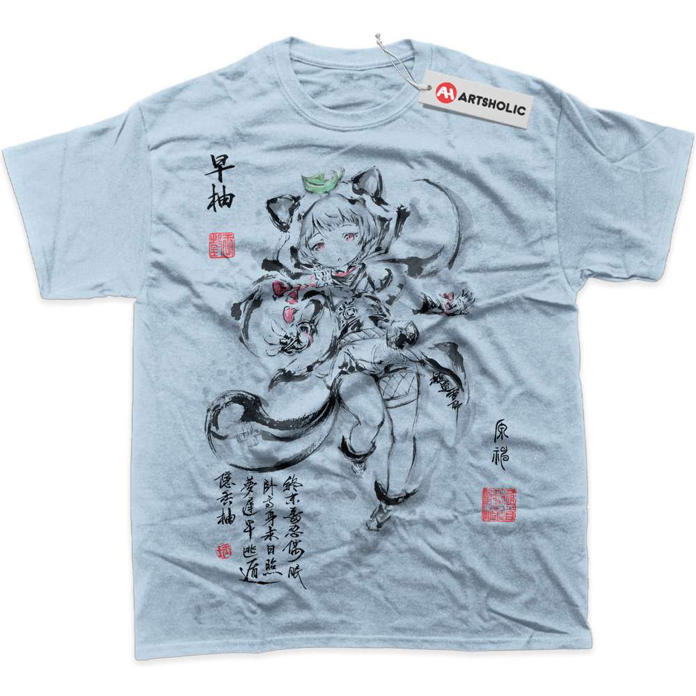 Alternative view of Sayu Shirt, Genshin Impact Shirt, Game Shirt, Graphic T-Shirt
