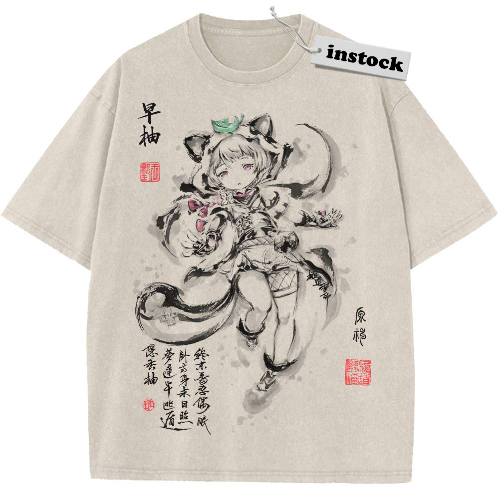 Sayu Shirt, Genshin Impact Shirt, Game Shirt, Vintage T-Shirt