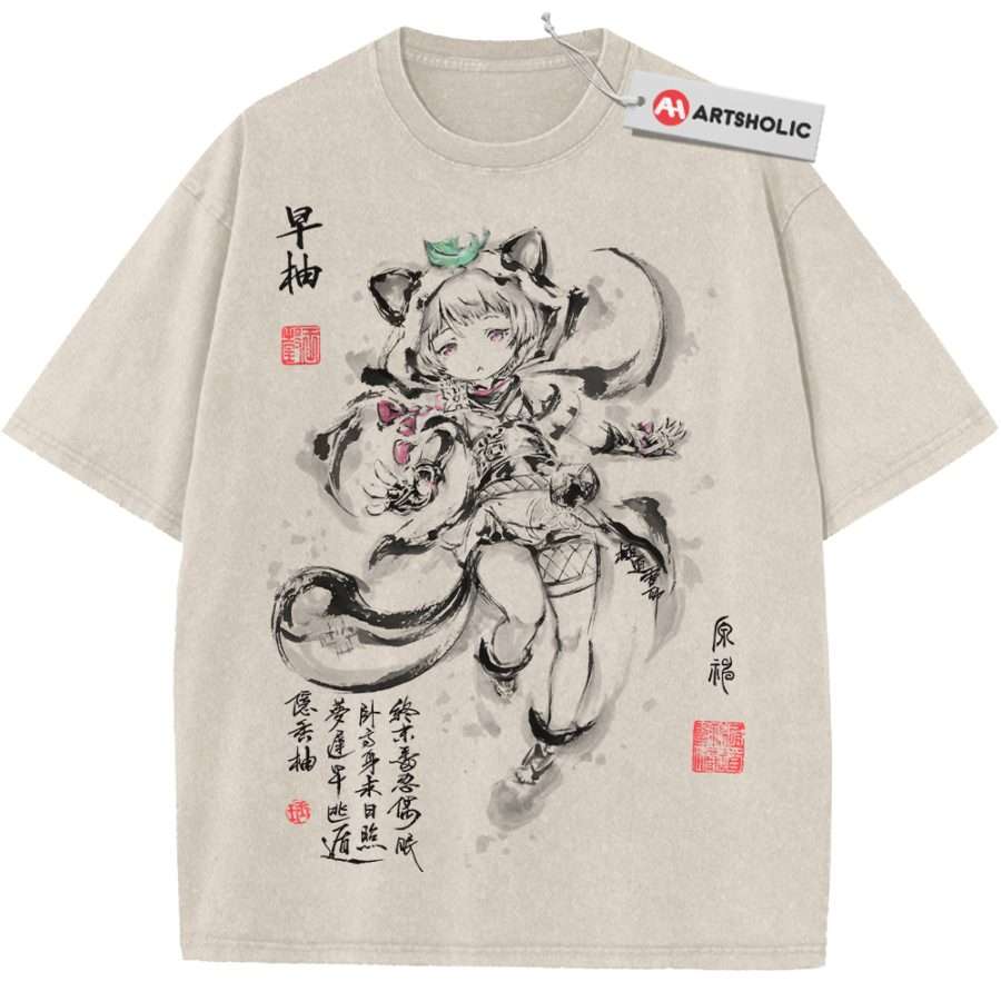 Alternative view of Sayu Shirt, Genshin Impact Shirt, Game Shirt, Vintage T-Shirt