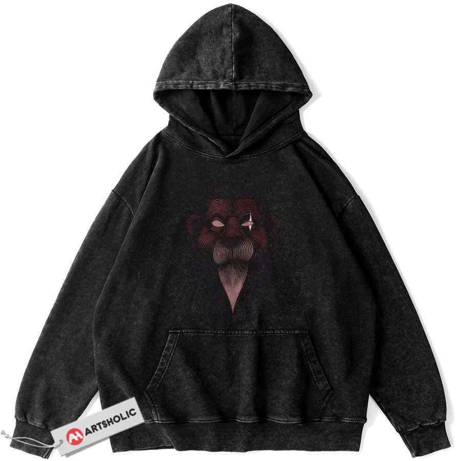 Alternative view of Scar Hoodie, The Lion King Hoodie, Animated Hoodie, Vintage Hoodie