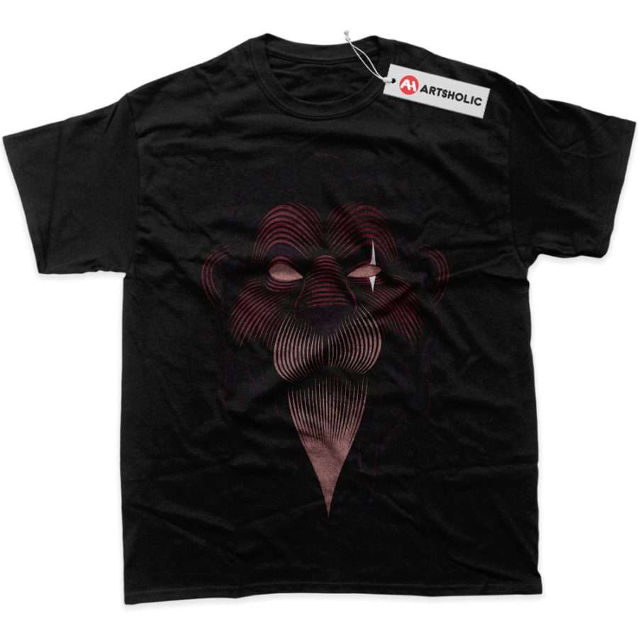 Alternative view of Scar Shirt, The Lion King Shirt, Animated Shirt, Graphic T-Shirt