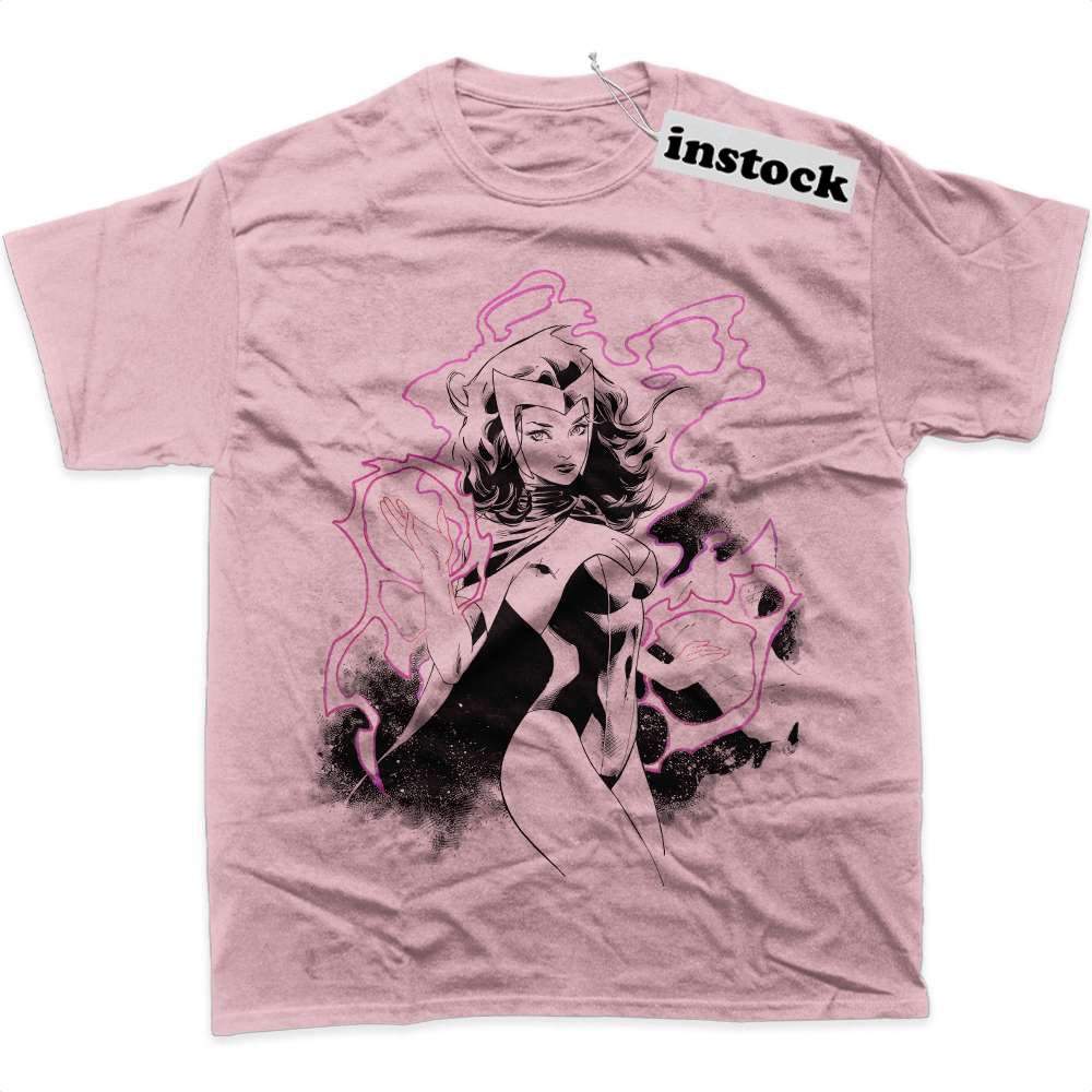 Scarlet Witch Shirt, Wanda Maximoff Shirt, Marvel Comics Shirt, Graphic T-Shirt