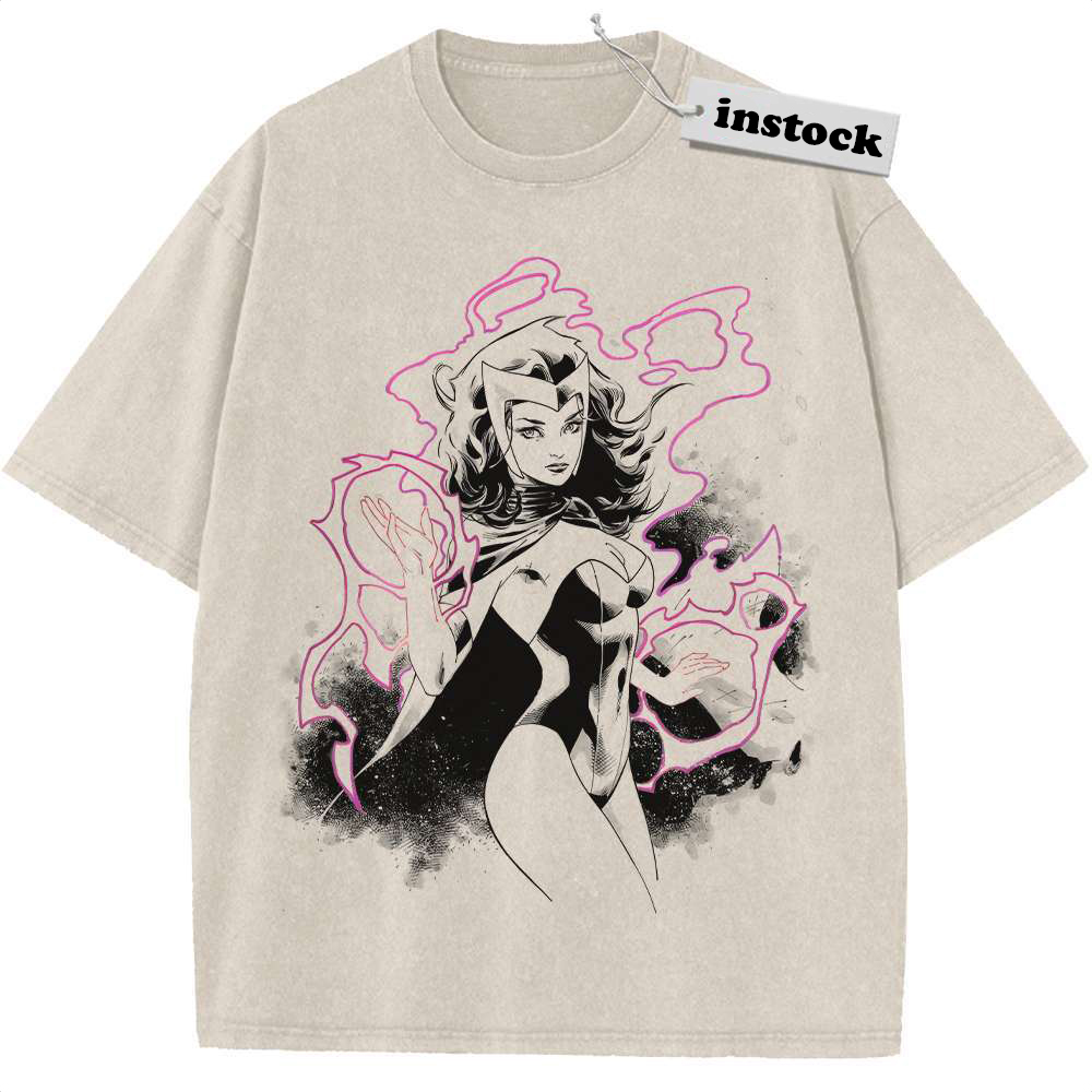 Scarlet Witch Shirt, Wanda Maximoff Shirt, Marvel Comics Shirt, Vintage T-Shirt