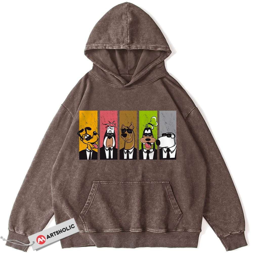 Alternative view of Scooby-Doo Hoodie, Goofy Hoodie, Pluto Hoodie, Cartoon Hoodie, Vintage Hoodie