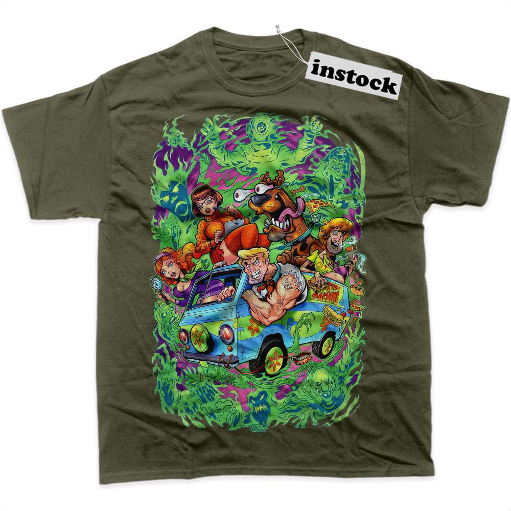 Scooby-Doo Shirt, Animated Shirt, Graphic Tee