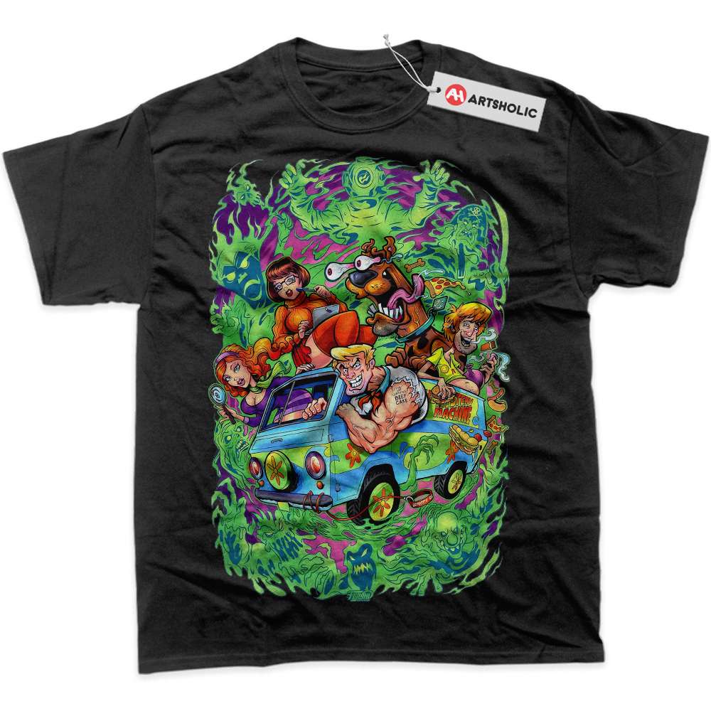 Alternative view of Scooby-Doo Shirt, Animated Shirt, Graphic Tee