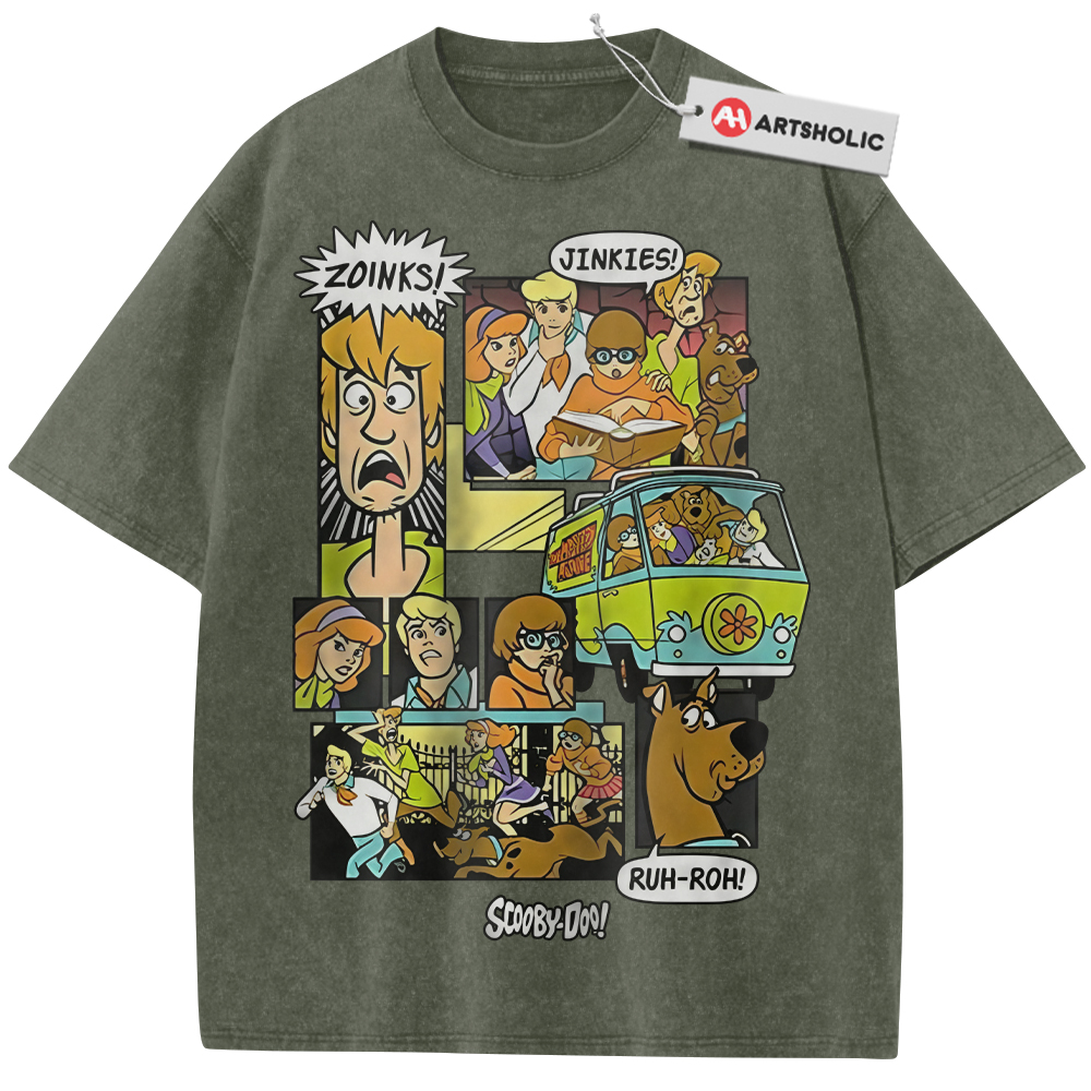 Alternative view of Scooby-Doo Shirt, Animated Shirt, Vintage T-Shirt