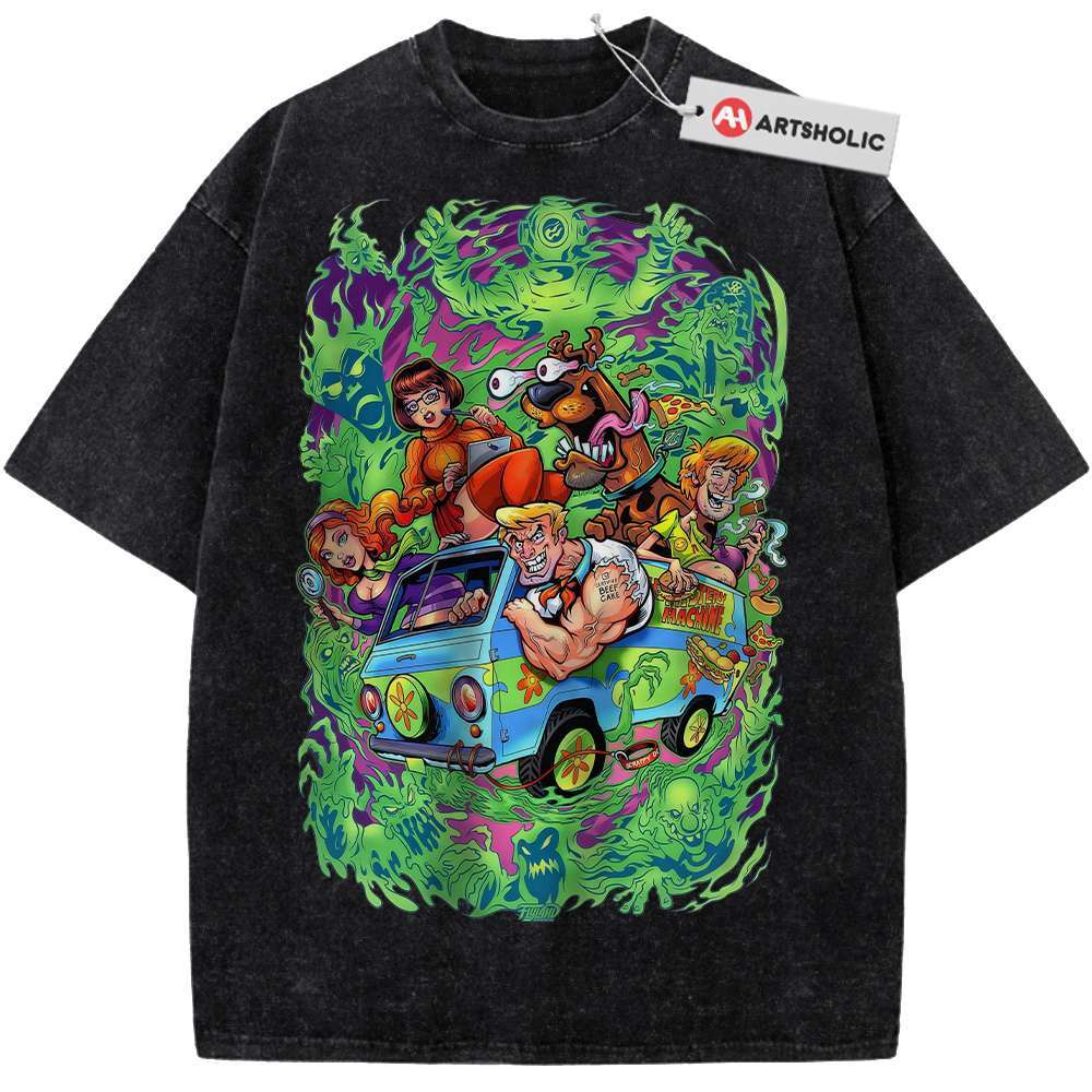 Alternative view of Scooby-Doo Shirt, Animated Shirt, Vintage Tee