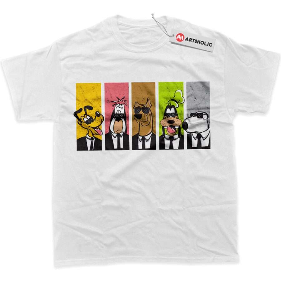 Alternative view of Scooby-Doo Shirt, Goofy Shirt, Pluto Shirt, Cartoon Shirt, graphic Tee