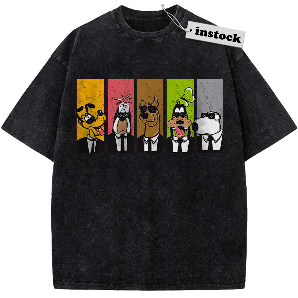 Scooby-Doo Shirt, Goofy Shirt, Pluto Shirt, Cartoon Shirt, Vintage Tee