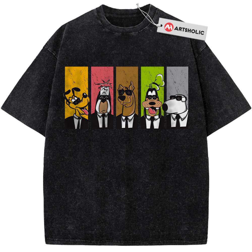 Scooby-Doo Shirt, Goofy Shirt, Pluto Shirt, Cartoon Shirt, Vintage Tee