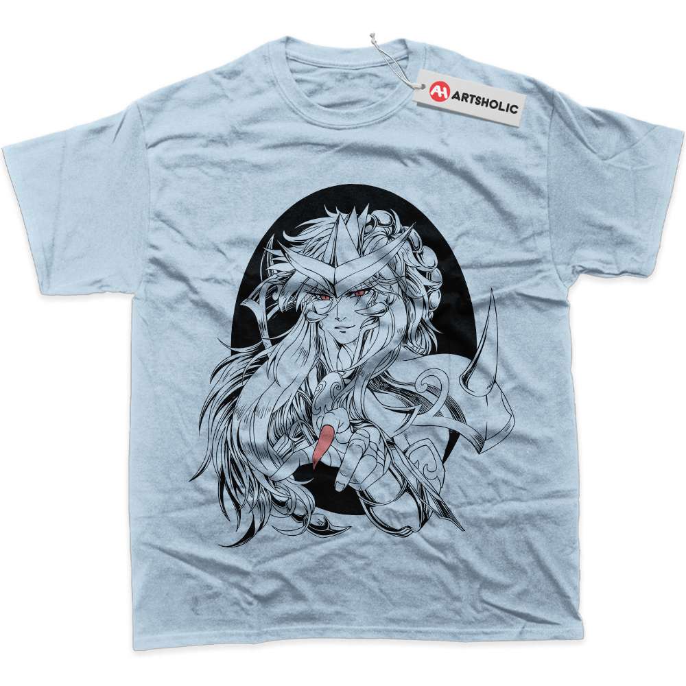 Alternative view of Scorpio Milo Shirt, Saint Seiya Shirt, Anime Shirt, Graphic Tee