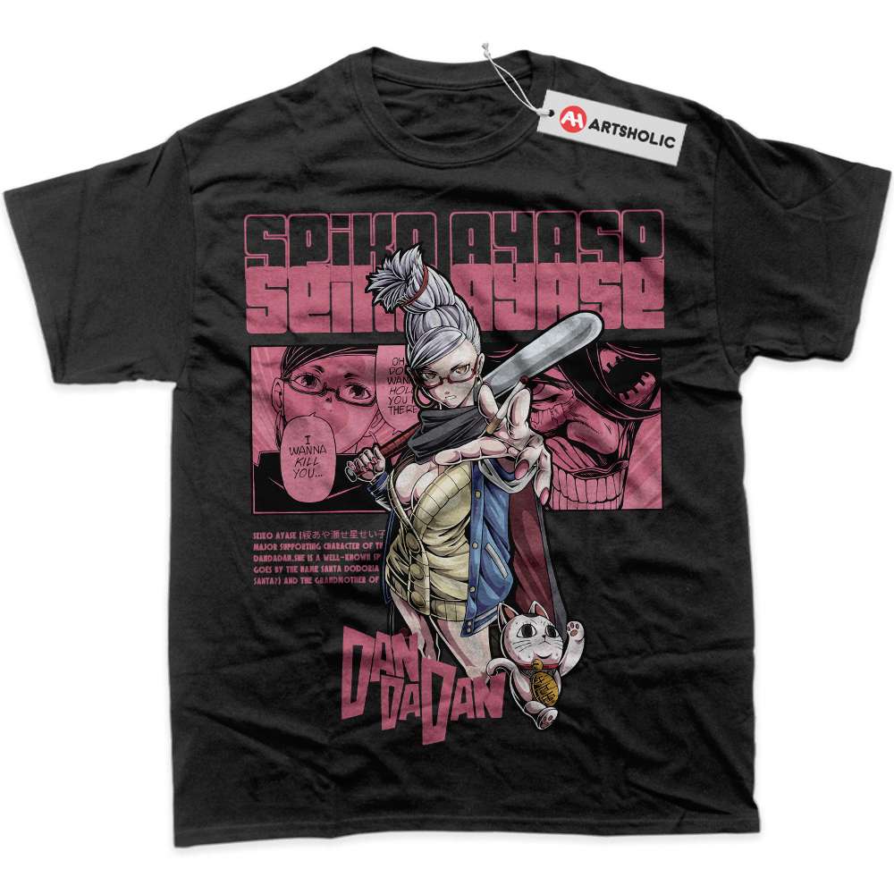 Seiko Ayase Shirt, Dandadan Shirt, Anime Shirt, Graphic T-Shirt