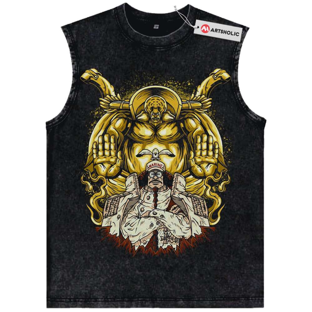 Sengoku Tank Top, One Piece Tank Top, Anime Tank Top, Vintage Tank Top