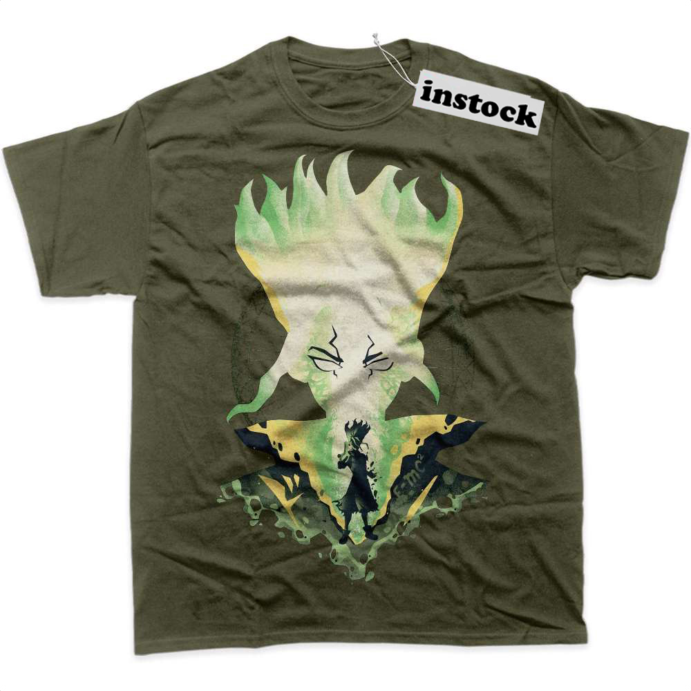 Senku Ishigami Shirt, Dr Stone Shirt, Anime Shirt, Graphic Tee