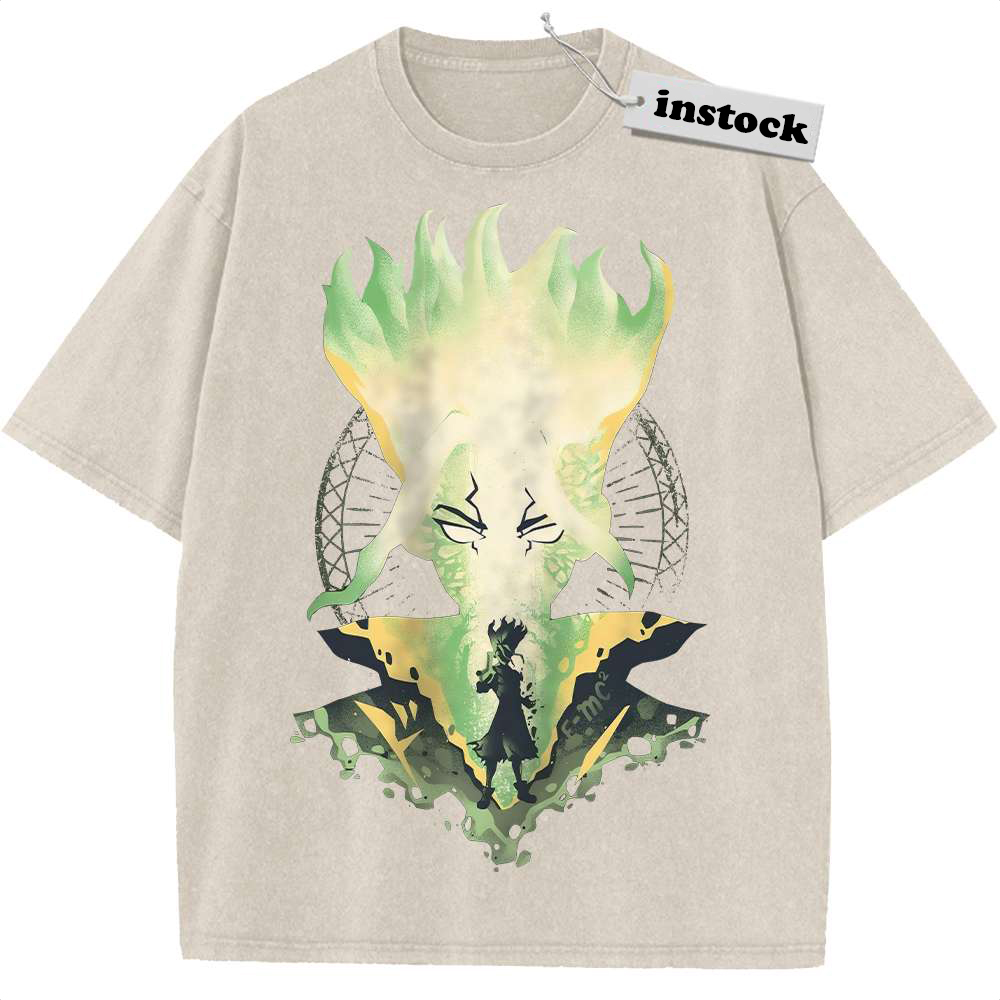 Senku Ishigami Shirt, Dr Stone Shirt, Anime Shirt, Vintage Tee
