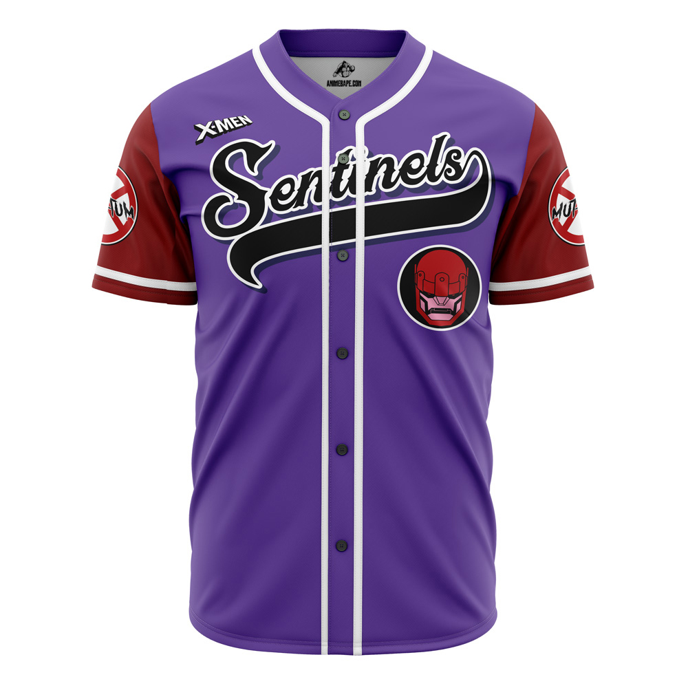 Sentinels Marvel Comics Custom Baseball Jersey - Otaku Hall