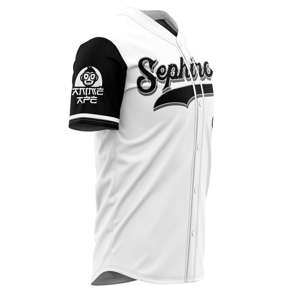 Alternative view of Sephiroth Final Fantasy Baseball Jersey