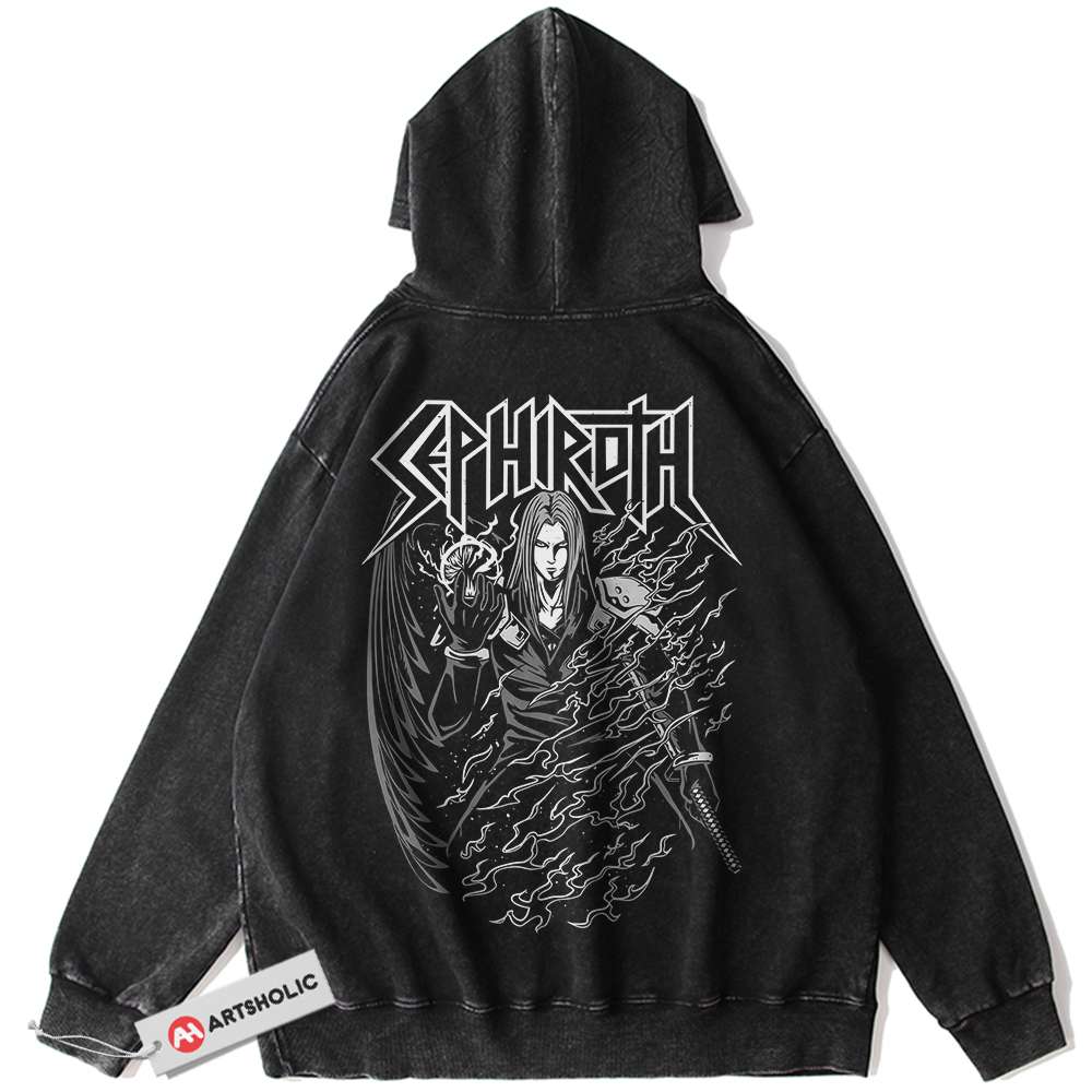 Sephiroth Hoodie, Final Fantasy Hoodie, Game Hoodie, Vintage Hoodie