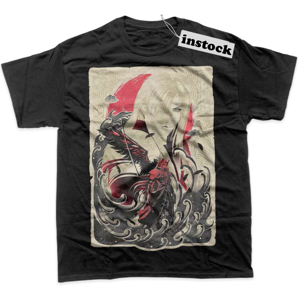 Sephiroth Shirt, Final Fantasy Shirt, Game Shirt, Graphic T-Shirt