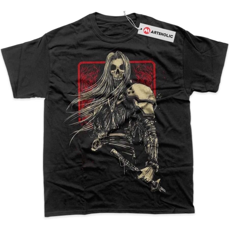 Alternative view of Sephiroth Shirt, Final Fantasy Shirt, Game Shirt, Graphic T-Shirt