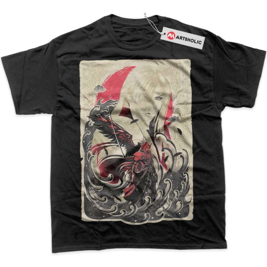 Alternative view of Sephiroth Shirt, Final Fantasy Shirt, Game Shirt, Graphic T-Shirt