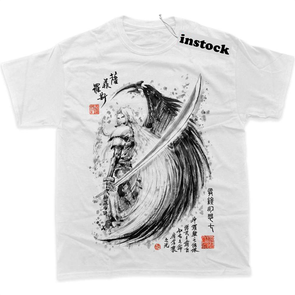 Sephiroth Shirt, Final Fantasy Shirt, Game Shirt, Graphic Tee