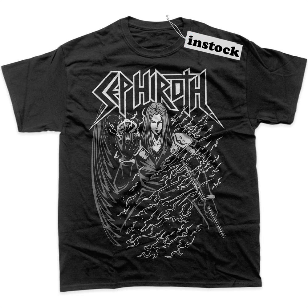 Sephiroth Shirt, Final Fantasy Shirt, Game Shirt, Graphic Tee